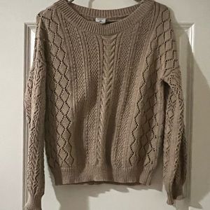 Tan sweater